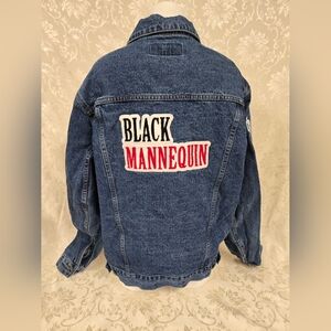 Denim BLACK MANNEQUIN Jacket Size L